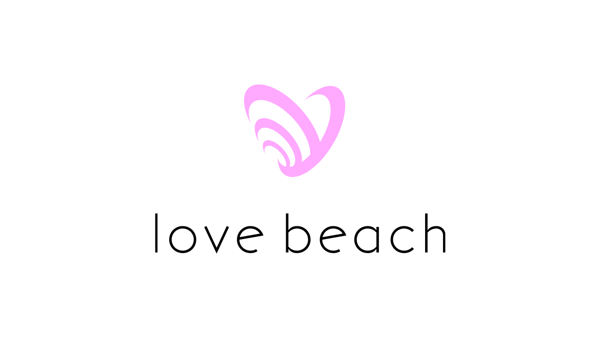 Love Beach - Évolution du logo